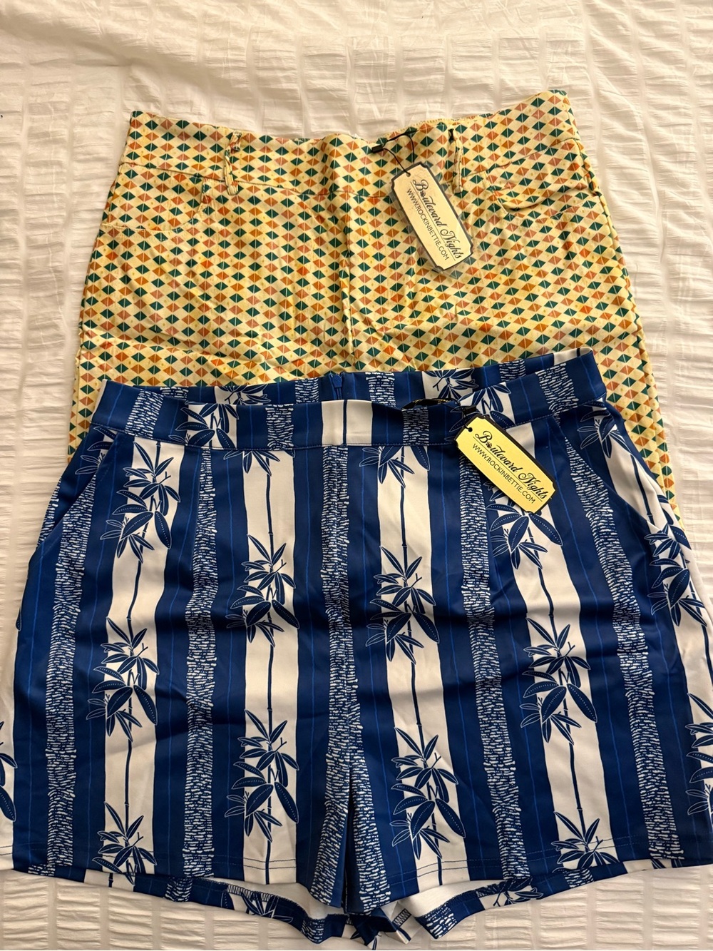 NWT Rockin Bettie Lot of 2 1950s Pin Up Girl Shorts